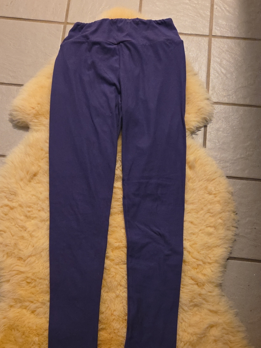Purple Leggings - Stretchy Comfort Bottoms